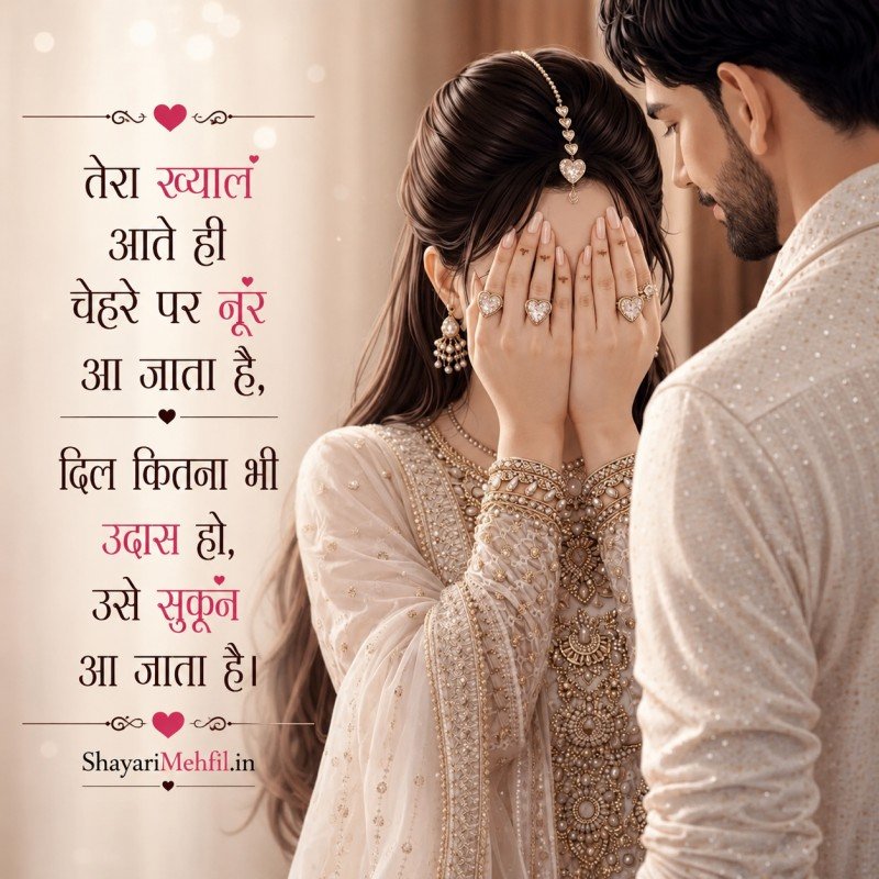 2 Line Love Shayari in Hindi