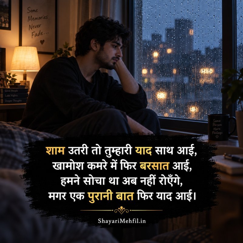 4 line sad shayari in Hindi