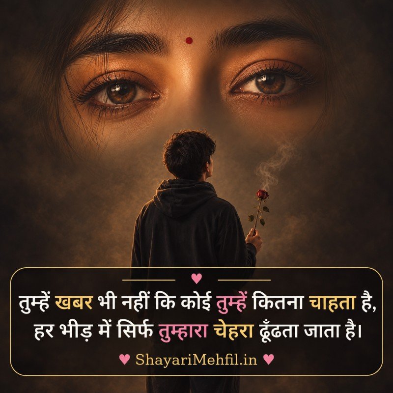 एकतरफा प्यार की शायरी