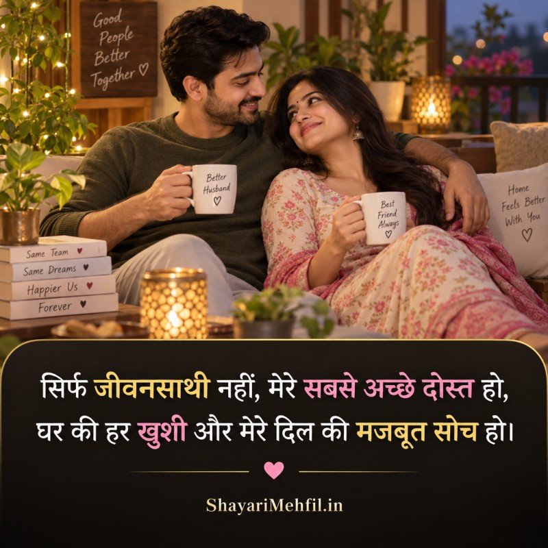 Love Shayari for Husband and Wife
