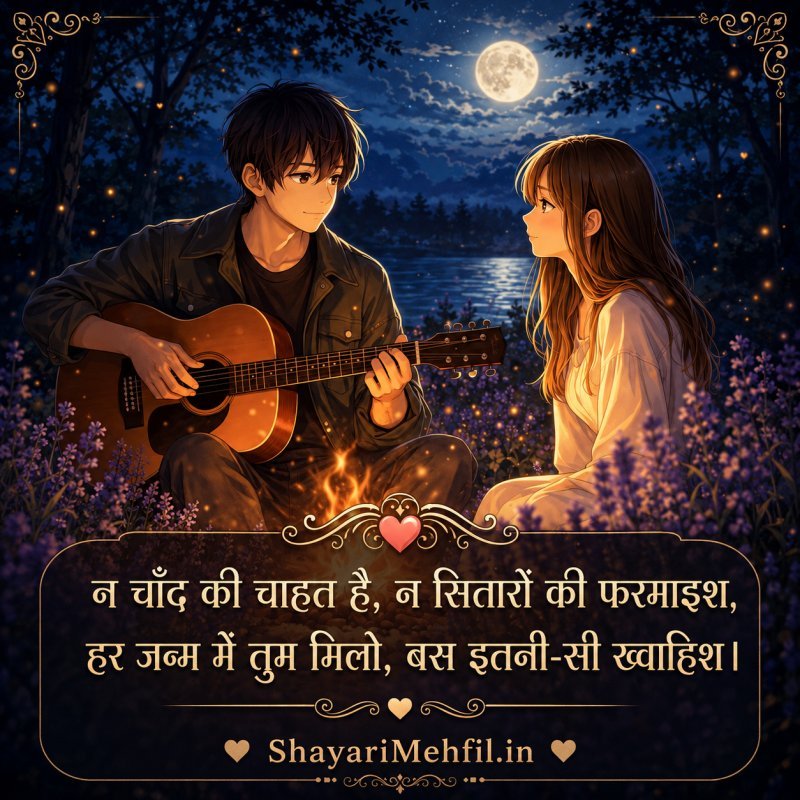 प्यार भरी खूबसूरत लव शायरी