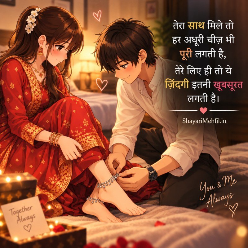 Romantic Love Shayari Status