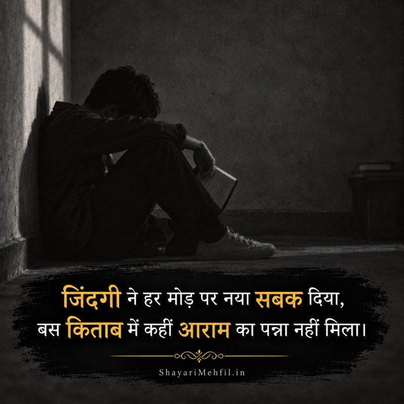 Sad shayari about life