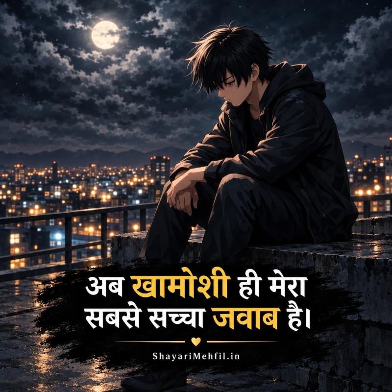 Sad status in Hindi