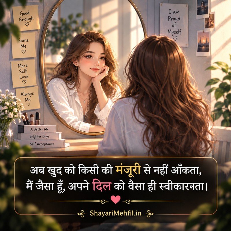 Self Love Shayari in Hindi