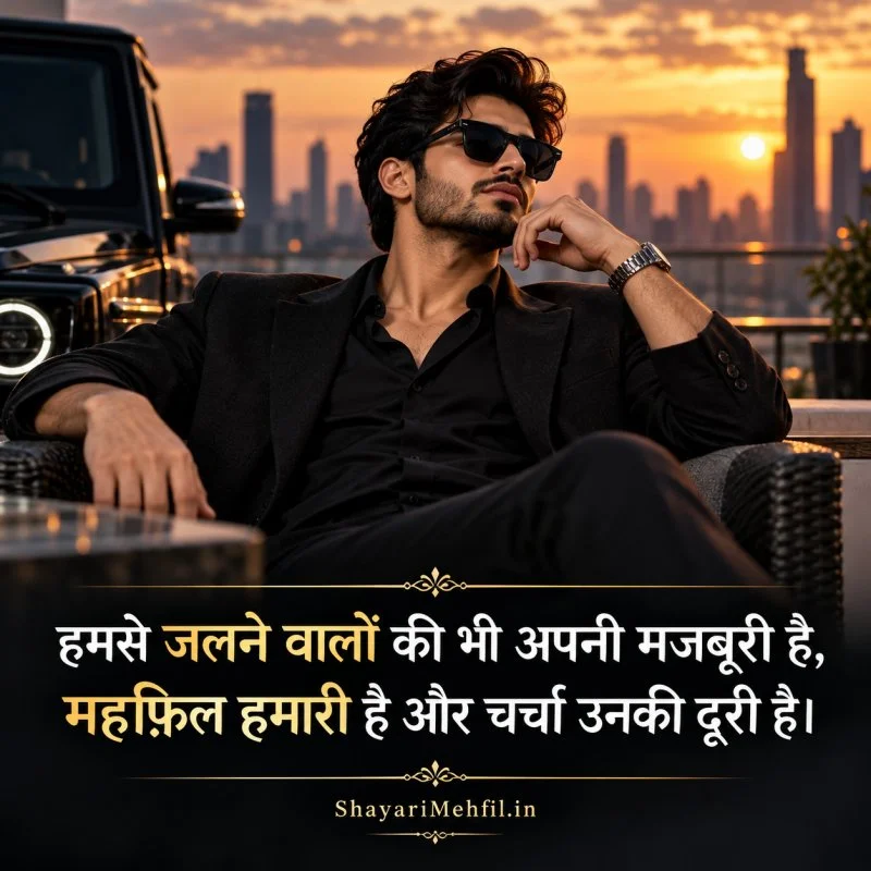 दमदार Attitude Shayari in Hindi