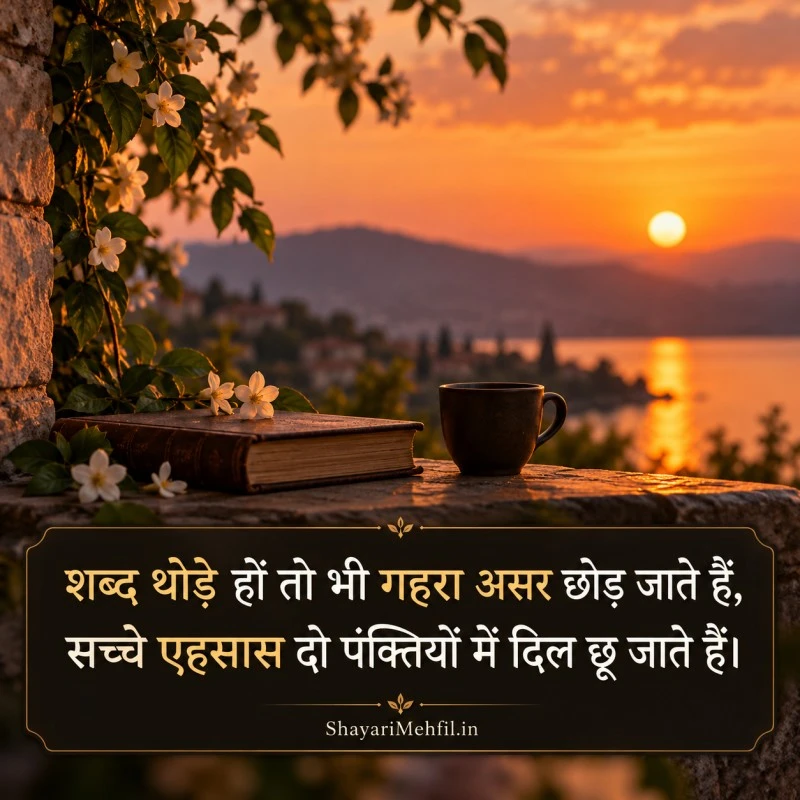 New 2 Line Shayari in Hindi 2026