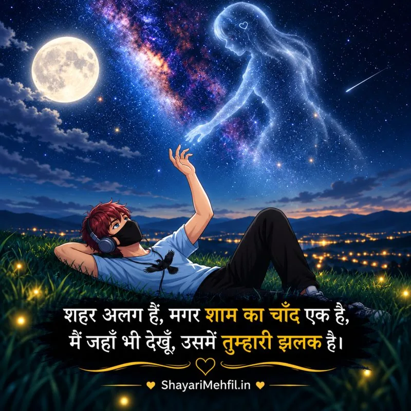 Romantic Shayari for Long Distance Love