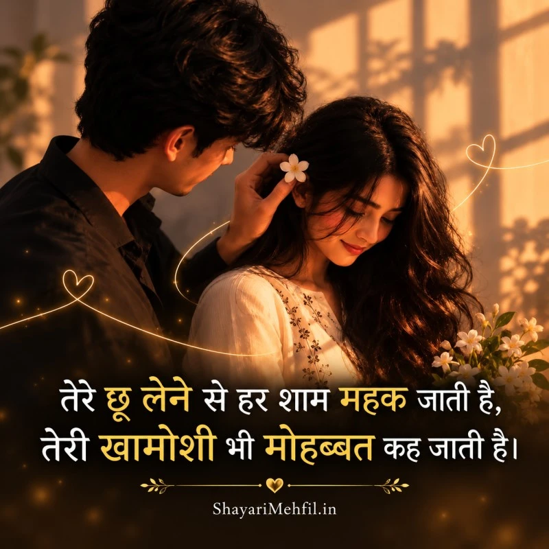 Romantic 2 Line Shayari for WhatsApp Status