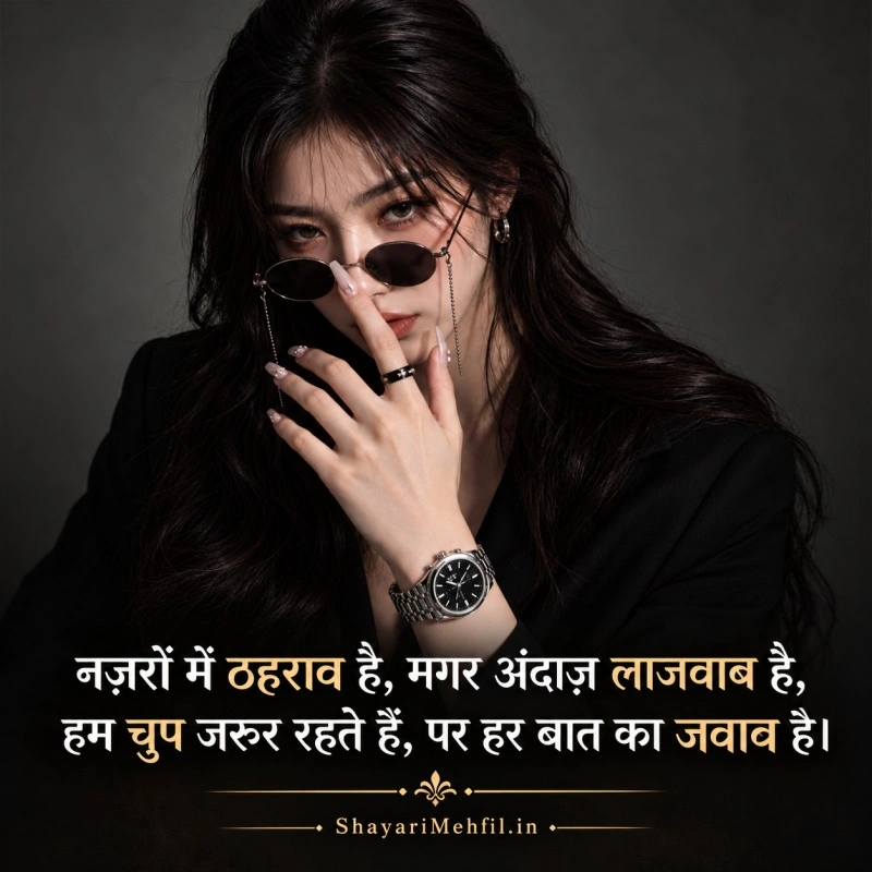 Self Respect Hindi Shayari Image