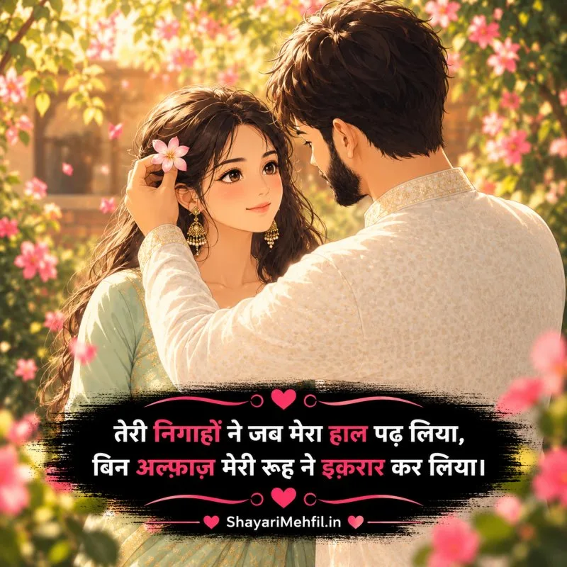 Beautiful Urdu Romantic Shayari in Hindi